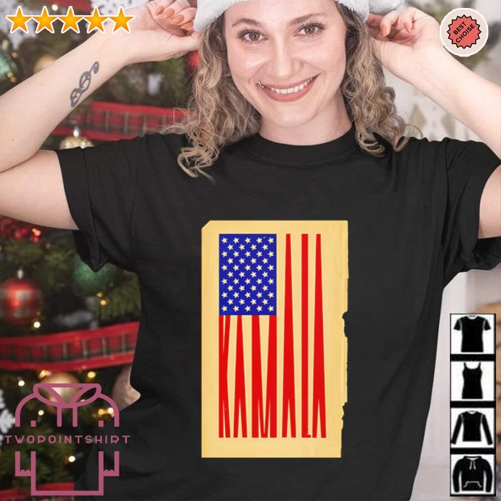 Awesome Gary Taxali Kamala Flag Eco shirt