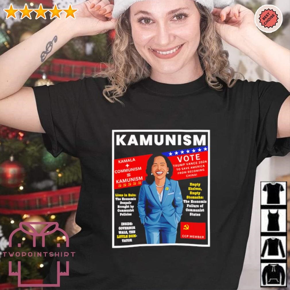 Official Kamala Communism Kamunism Magazine Cover shirt