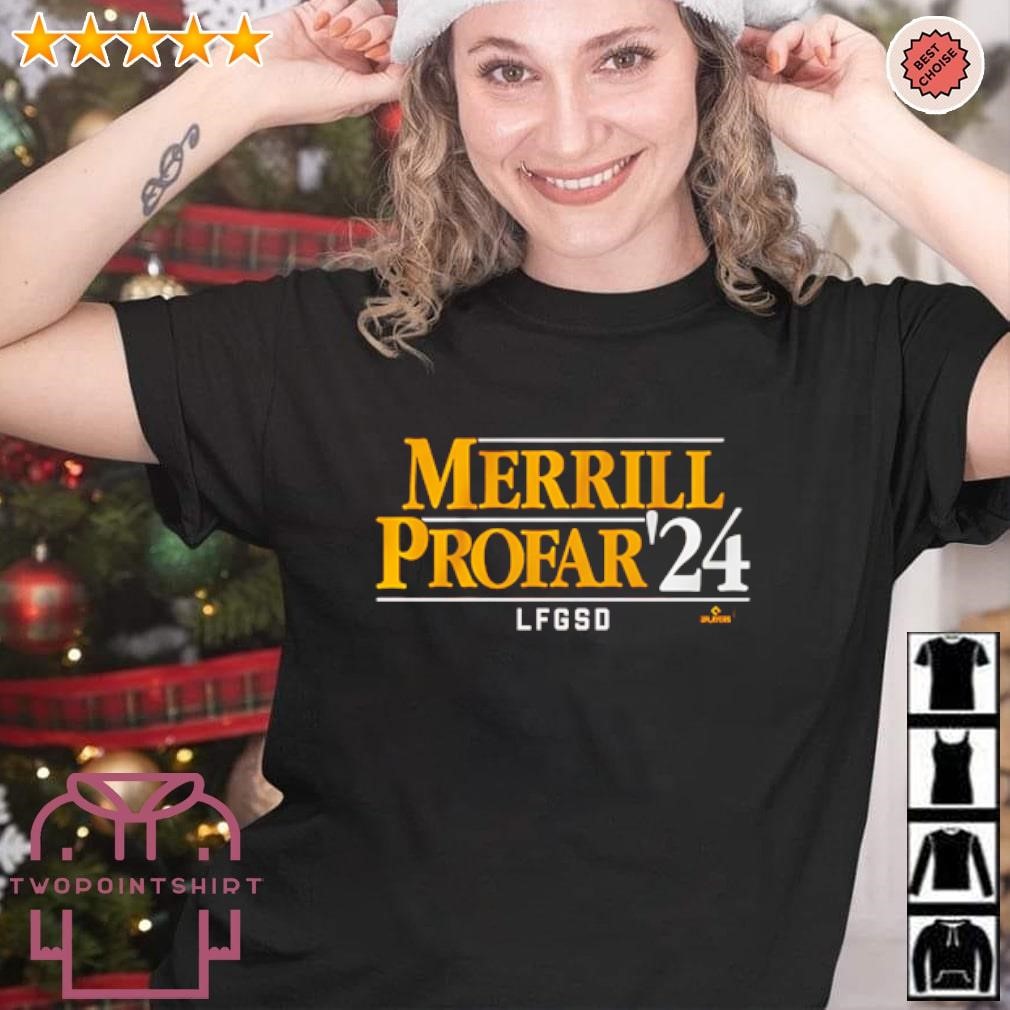 Official Merrill-Profar 2024 San Diego MLBPA shirt