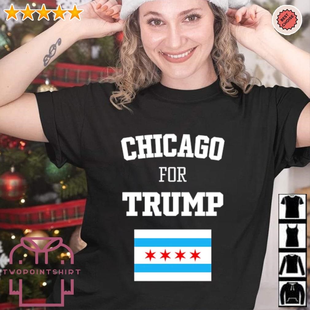 Original The Lioness Chicago For Trump Flag shirt