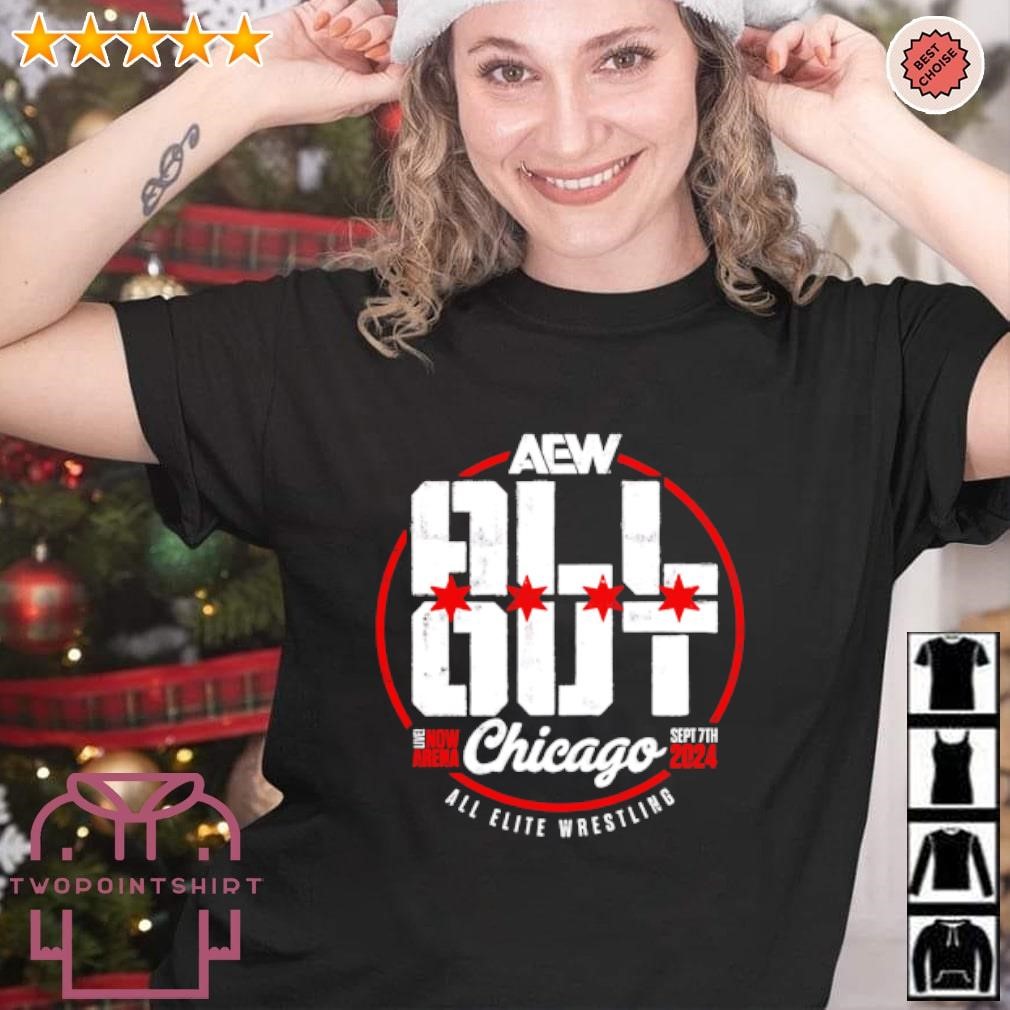 Premium All out Chicago Live Now Arena All Elite Wrestling shirt