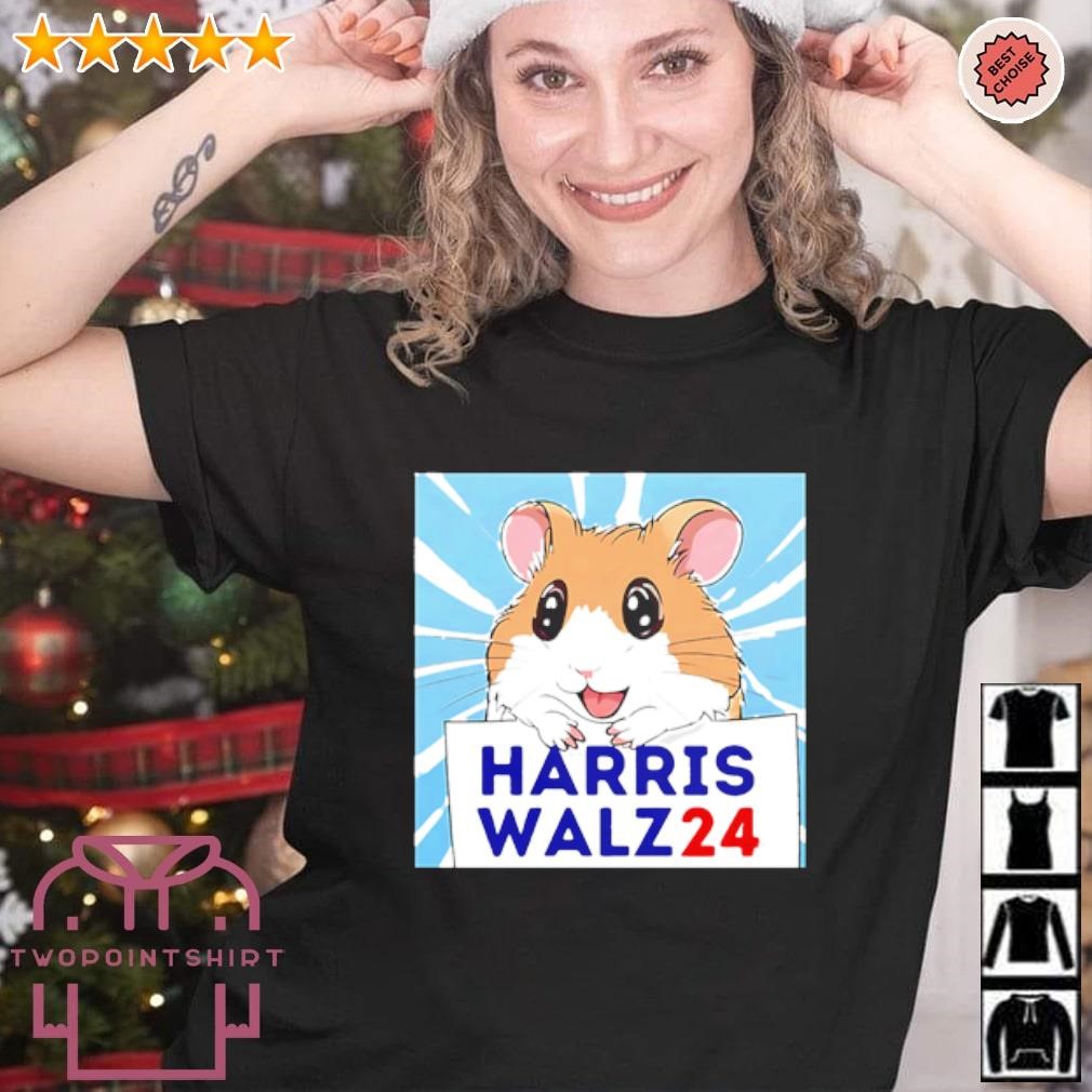 Nice Hamsters for Harris Walz Election 2024 shirt