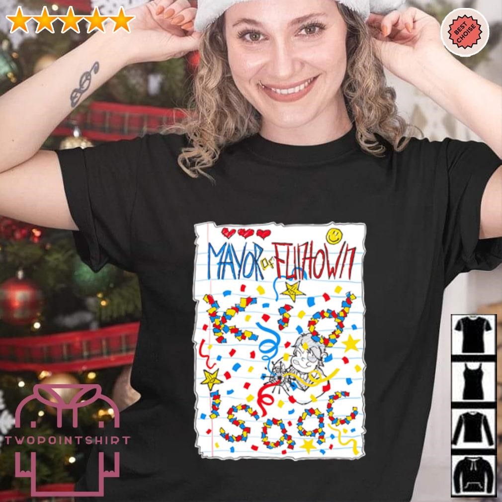 Premium Kid Isaac Mayor of Funtown Sketch shirt