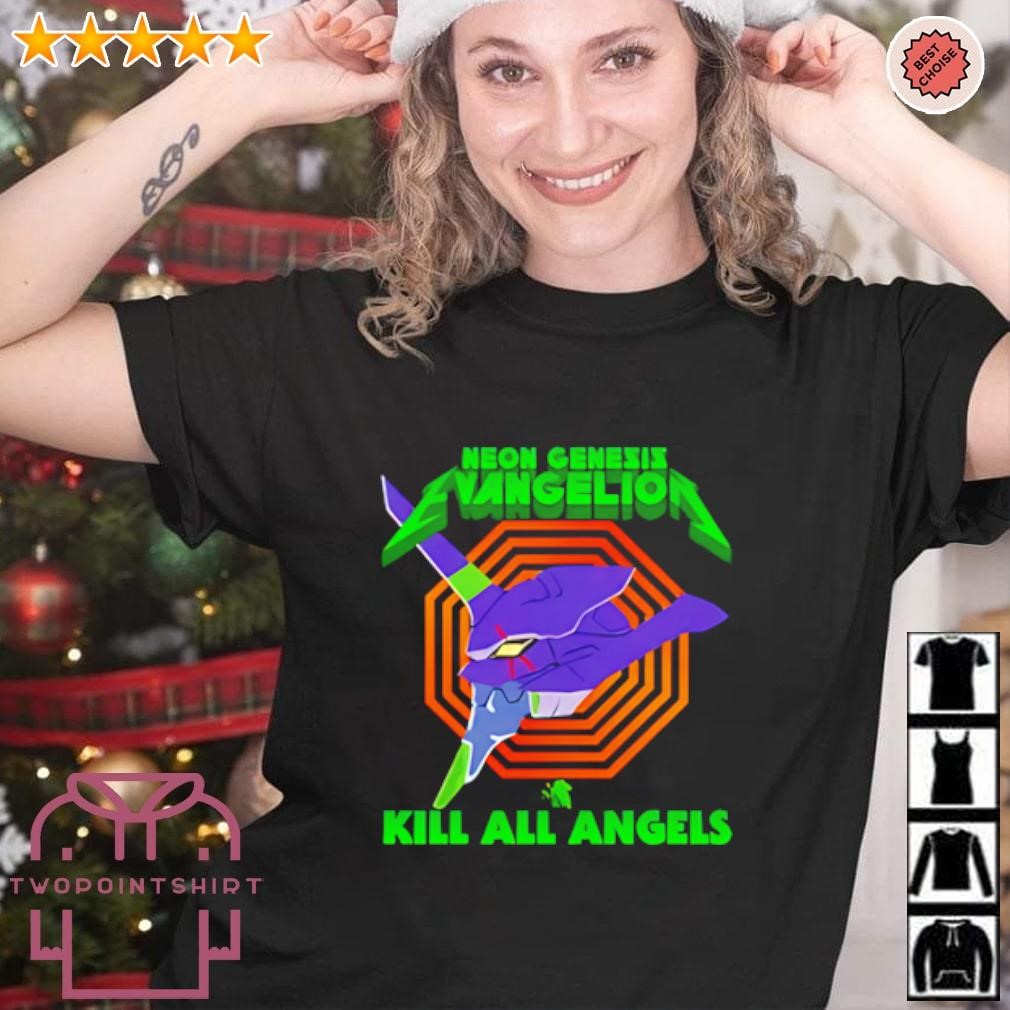 Top Neon Genesis Evangelion Kill All Angeles shirt