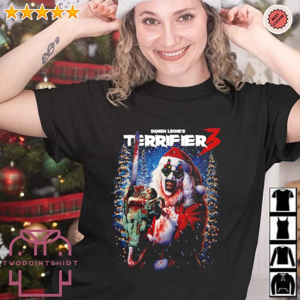 Best Damien Leone’s Terrifier 3 Christmas shirt