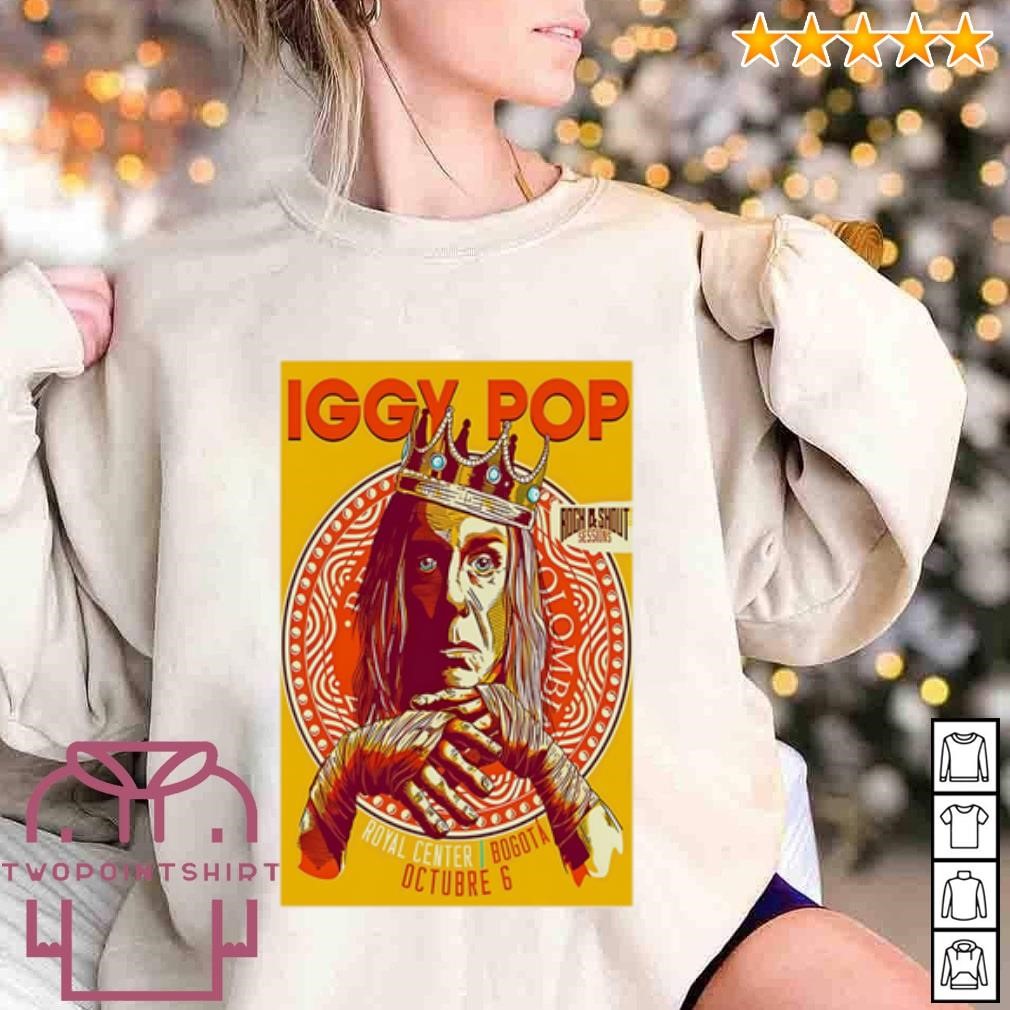 Official Iggy Pop Royal Center Bogota shirt