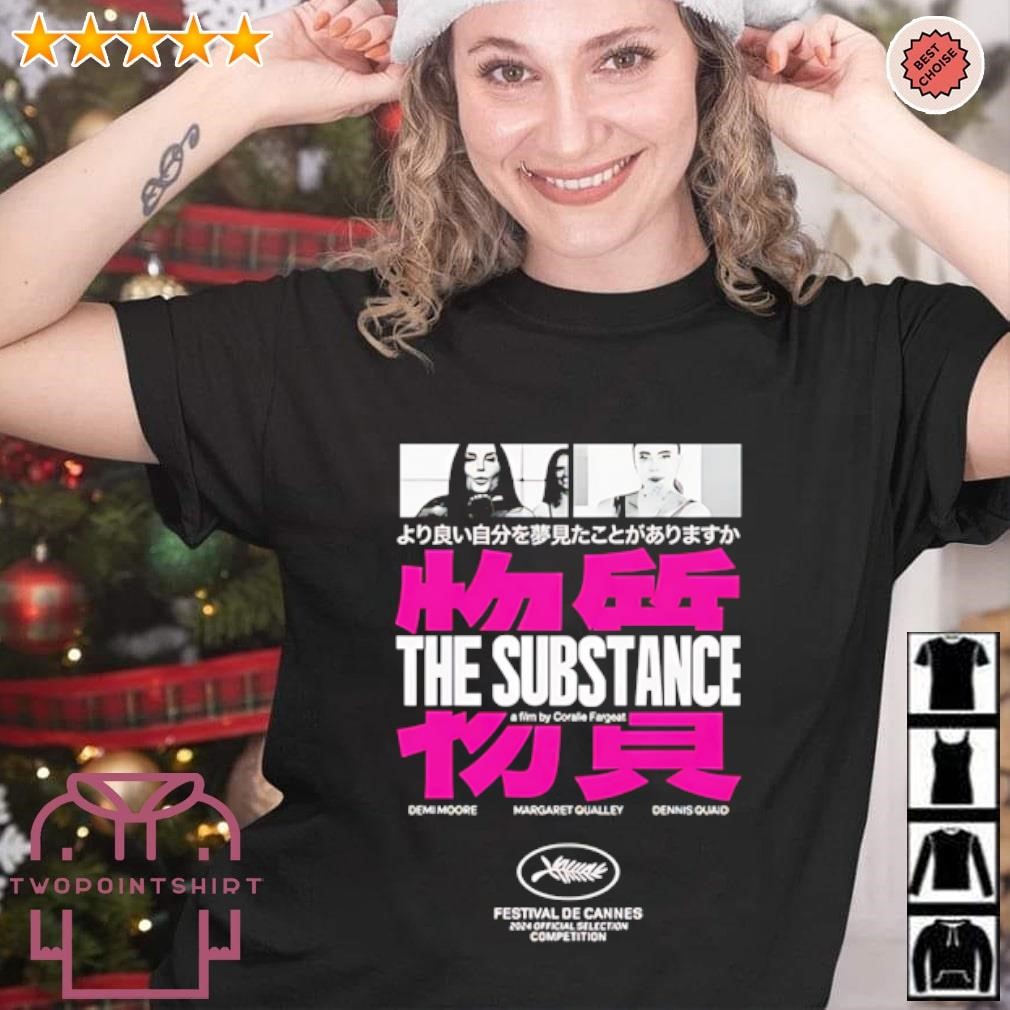 Original Japanese Movie The Substance Festival De Cannes shirt