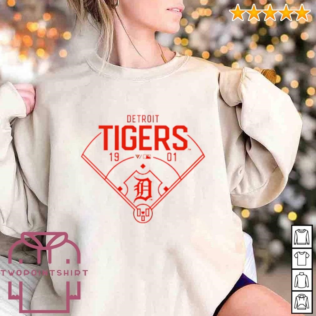 Top Detroit Tigers Levelwear Influx Home Field shirt