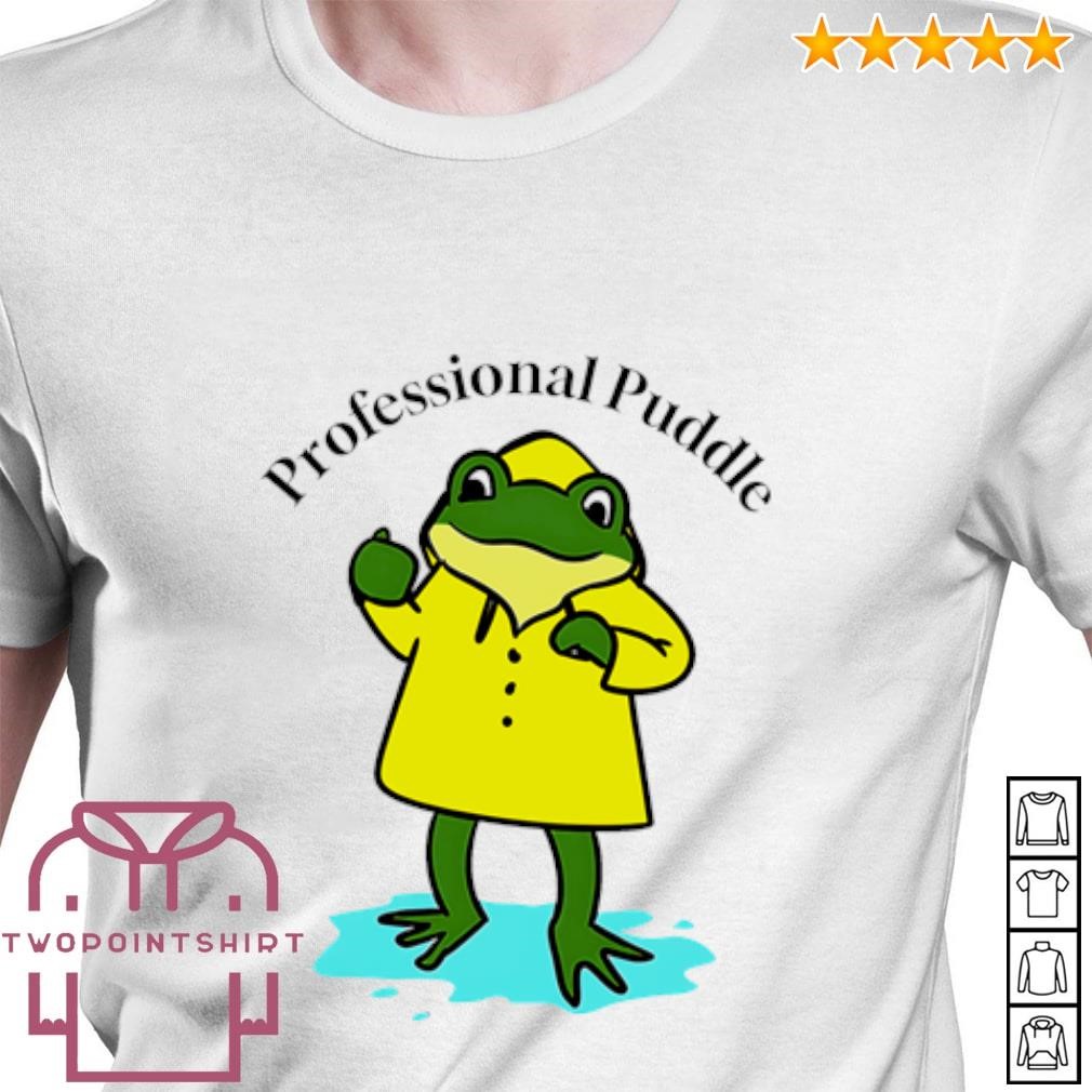 Funny Professional Puddle Frog shirt