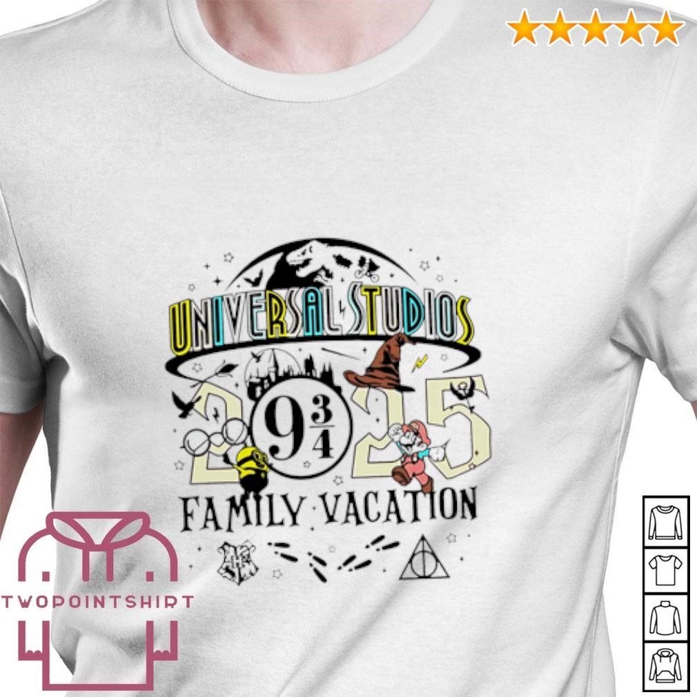 Nice Disney Universal Studios 2025 Family Vacation shirt