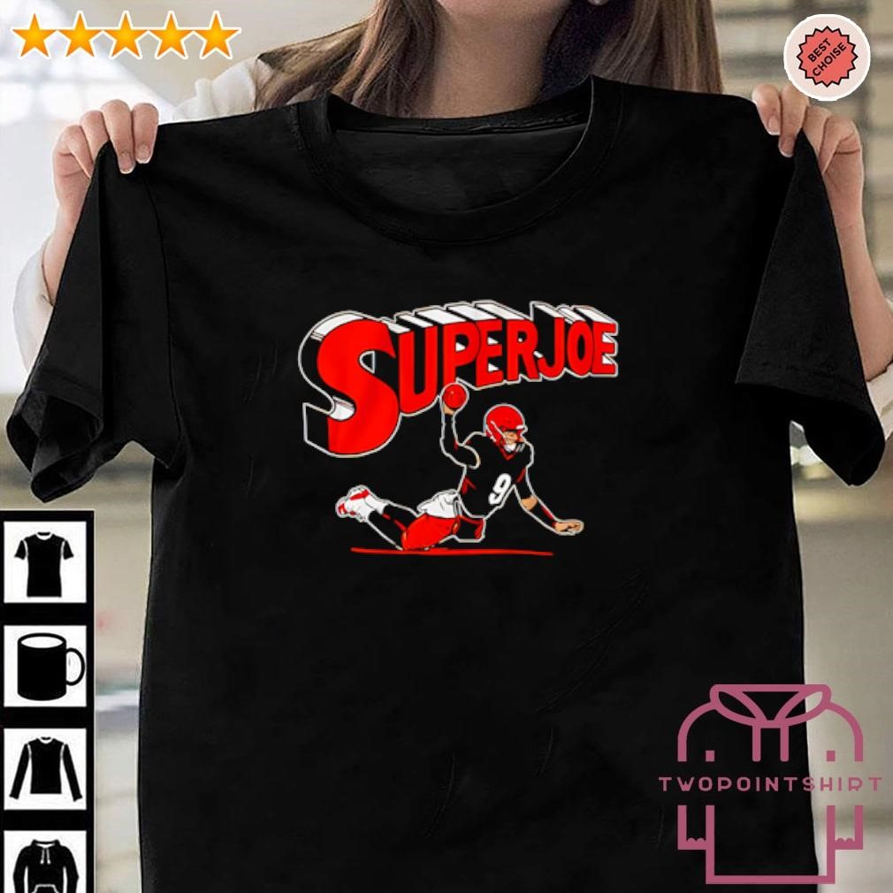 Official Joe Burrow Super Joe Throw Shirt Cincinnati shirt