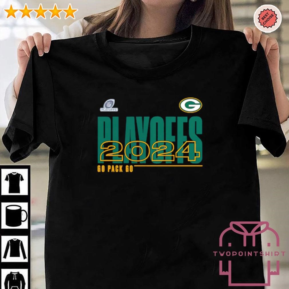 Top Green Bay Packers 2024 NFL Playoffs Go Pack Go shirt